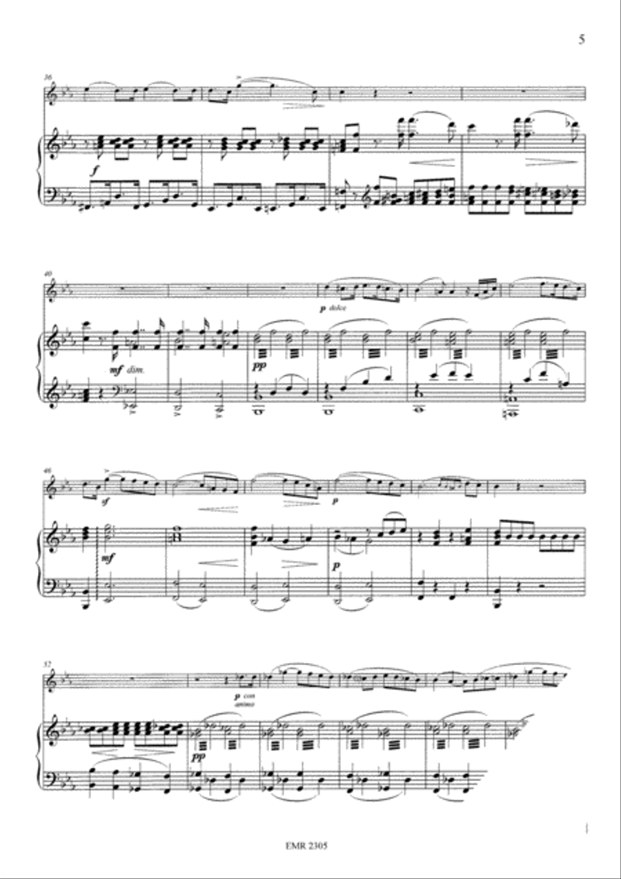 Romance Voice Solo scores gallery preview page 5