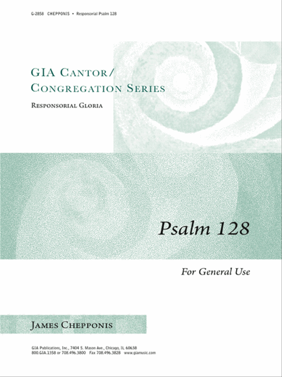 Psalm 128 Flute scores gallery preview page 1