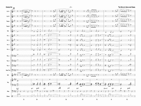 The Days of Wine and Roses: Score