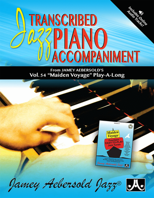 Book cover for Jazz Piano Voicings - Volume 54 "Maiden Voyage"