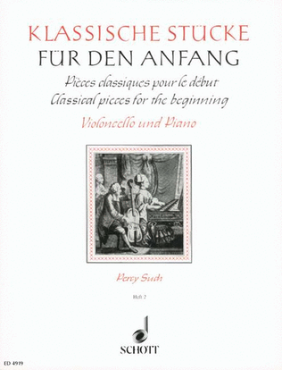 Book cover for Classical pieces for the beginning