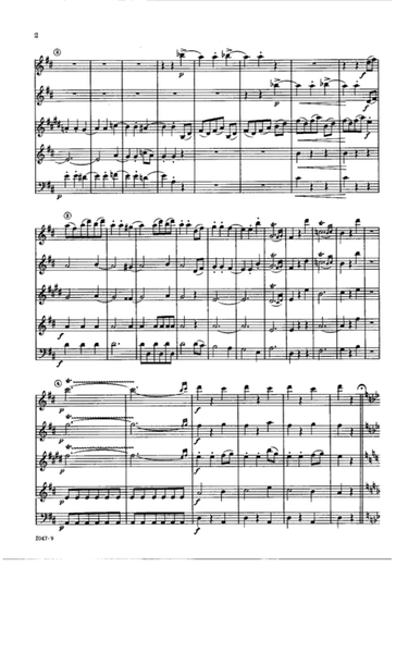 Menuetto from Symphony #2