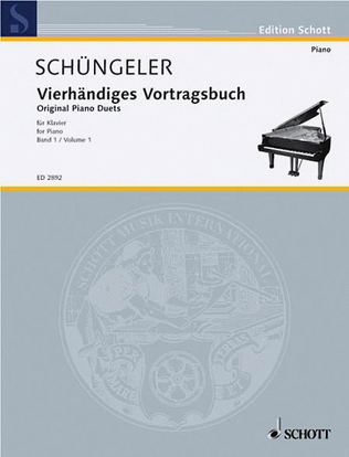 Book cover for Original Piano Duets - Volume 1