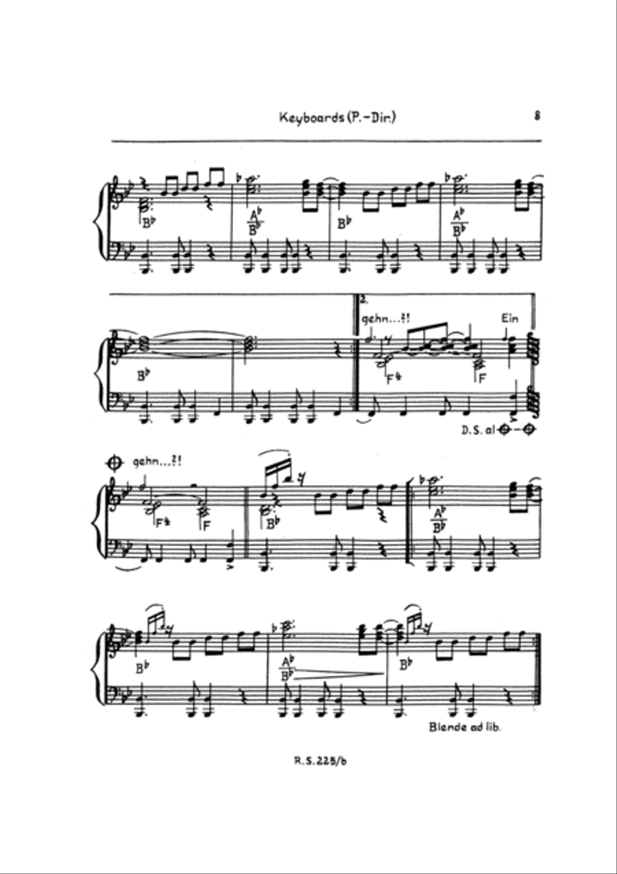 Ein Stern geht auf Trombone scores gallery preview page 5
