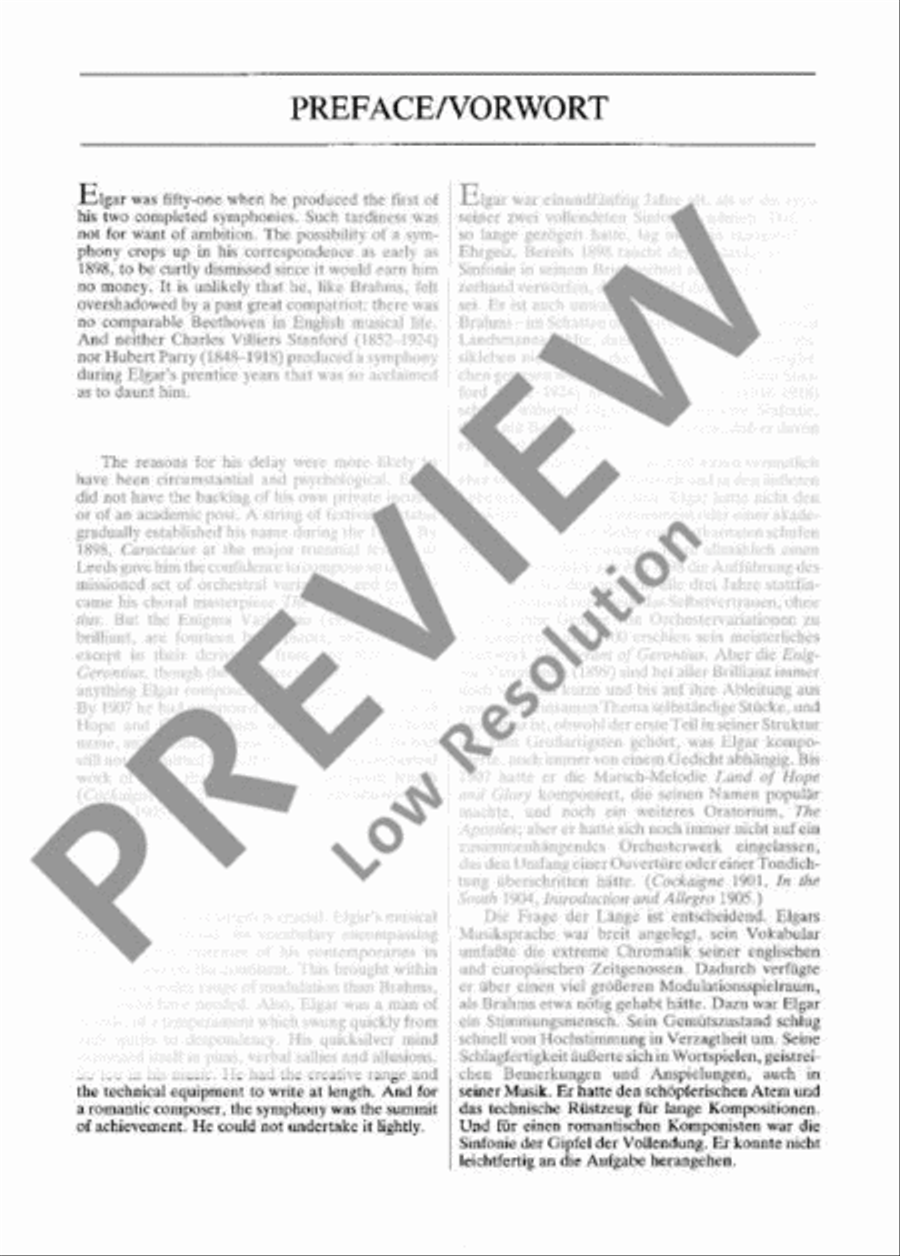 Symphony No. 1 Ab major Orchestra scores gallery preview page 4