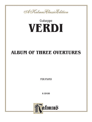 Book cover for Album of Three Overtures