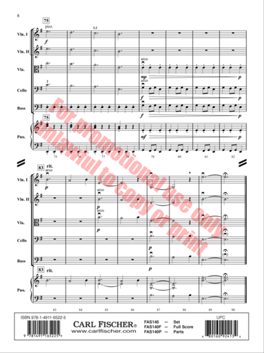 Star of Wonder Orchestra scores gallery preview page 8