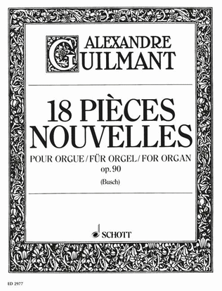 Book cover for 18 Pièces Nouvelles