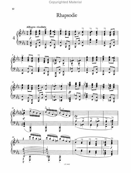 Piano Pieces, Op. 119