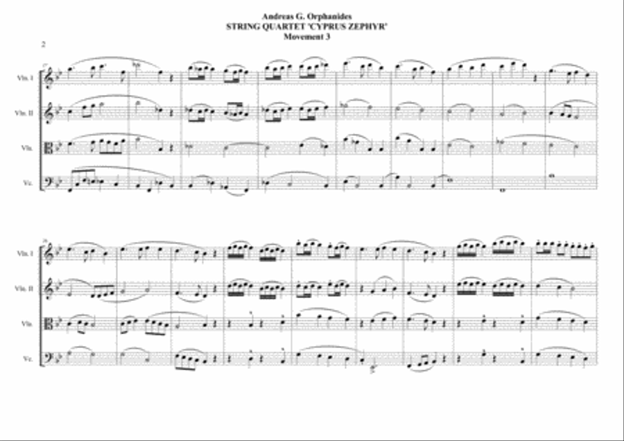 STRING QUARTET 