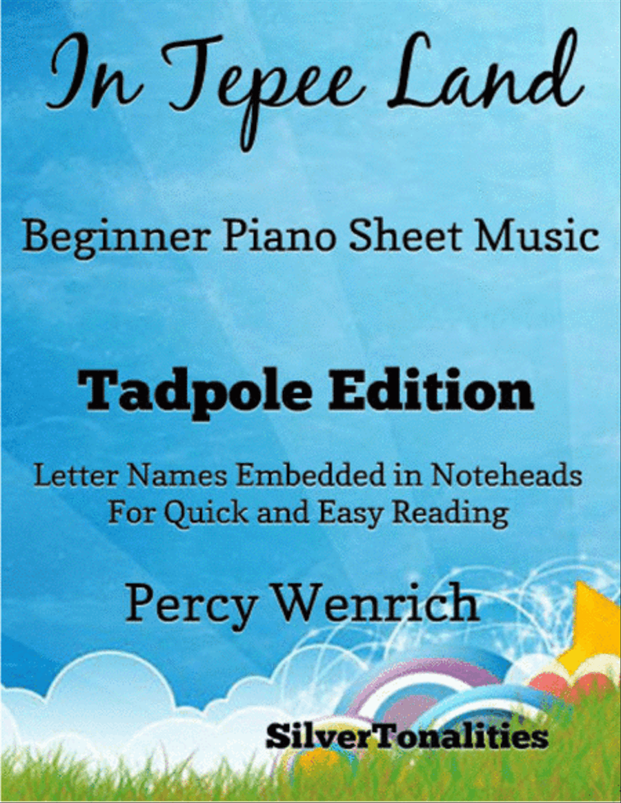 In Tepee Land Beginner Piano Sheet Music 2nd Edition Easy Piano scores gallery preview page 1