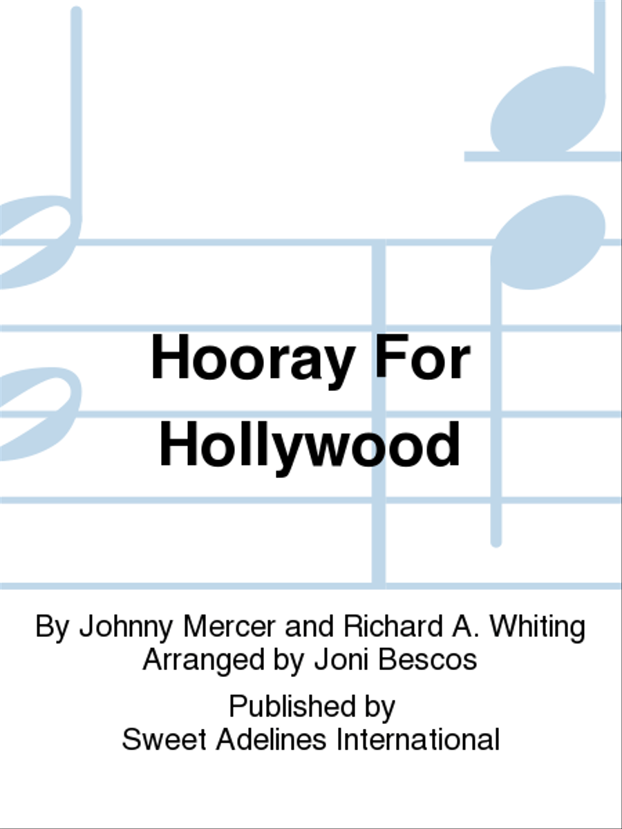 Hooray For Hollywood A Cappella scores gallery preview page 1