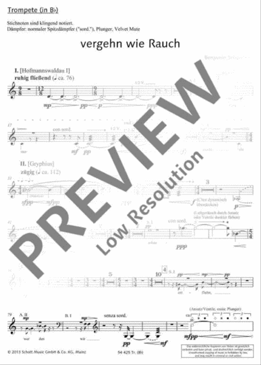 vergehn wie Rauch SSAATTBB scores gallery preview page 17