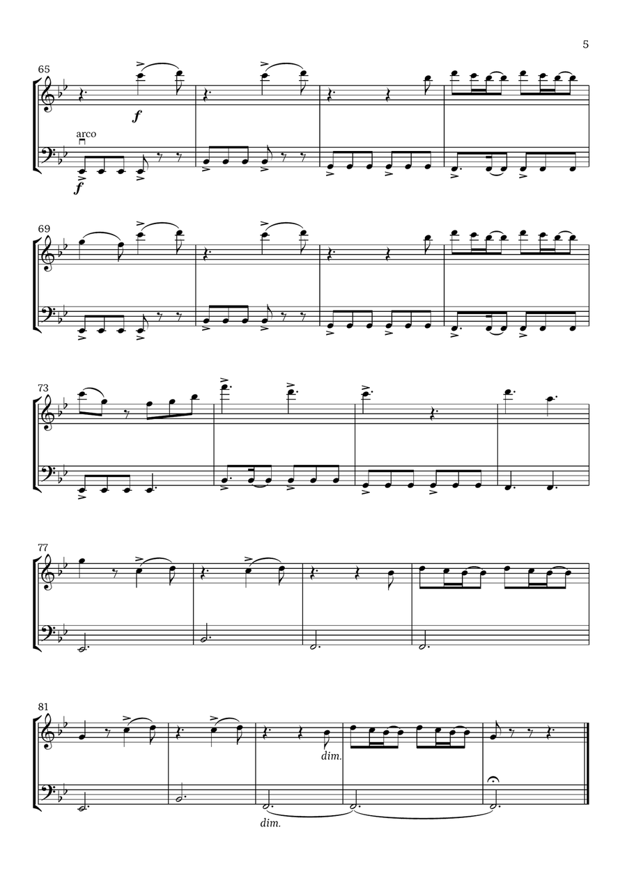 Beautiful Things Chamber Music scores gallery preview page 5