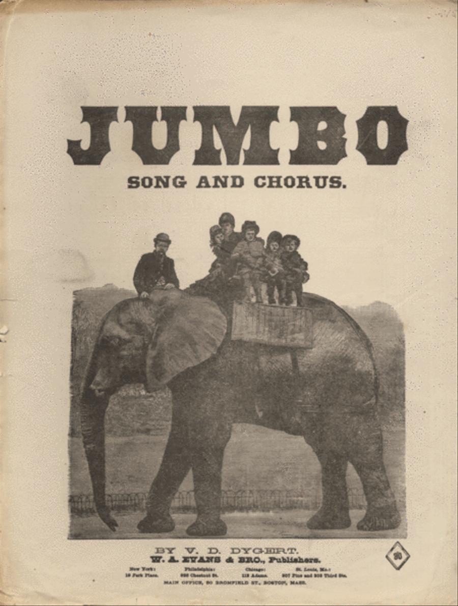 Jumbo. Song and Chorus Choir scores gallery preview page 1