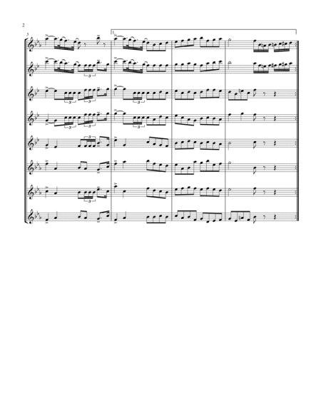 Coronation March (Db) (Saxophone Octet - 1 Sop, 4 Alto, 3 Tenor)