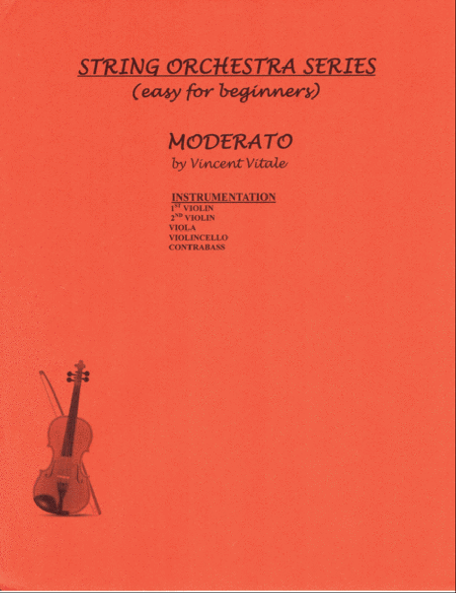 MODERATO (easy) String Orchestra scores gallery preview page 1