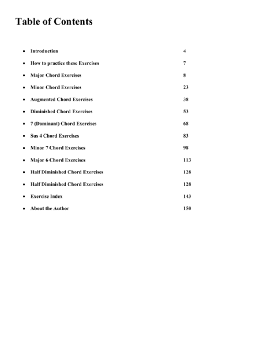 Jazz Hanon Chords for Jazz and Popular Music Voice scores gallery preview page 3