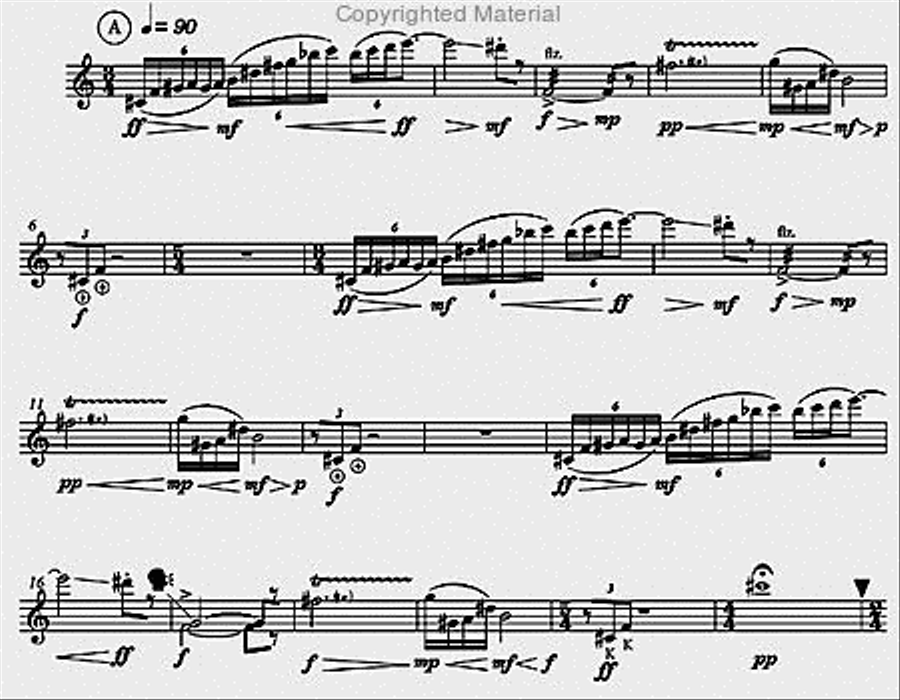 Essai sur l'ennui Baritone Saxophone scores gallery preview page 2