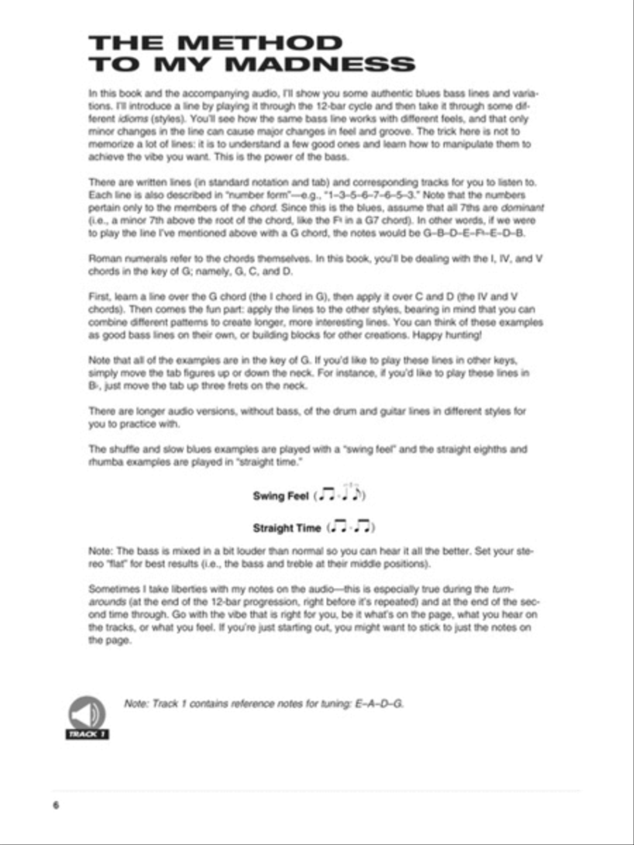 How to Play Blues Bass Electric Guitar scores gallery preview page 3