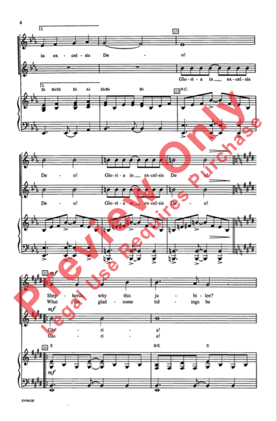 African Gloria 2-Part scores gallery preview page 4
