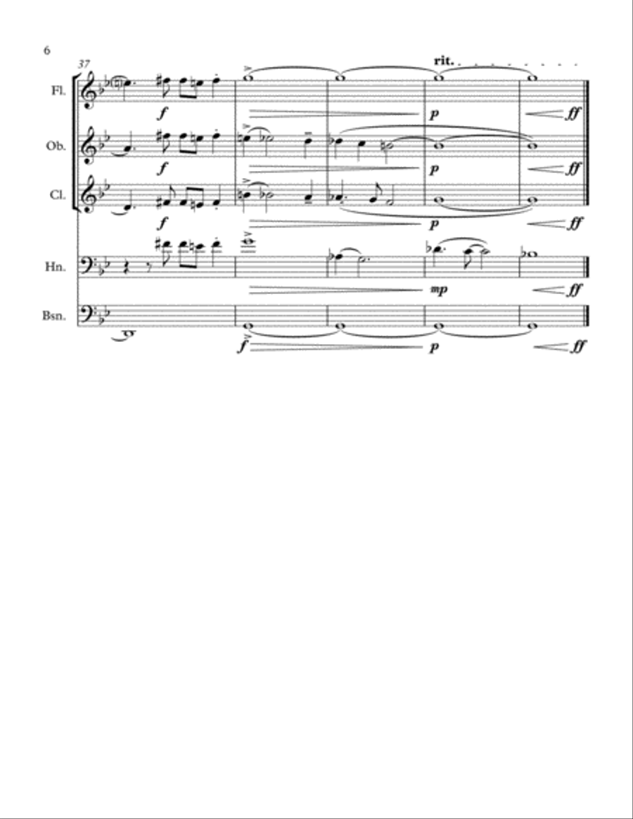 You're A Mean One, Mr. Grinch Woodwind Quintet scores gallery preview page 6