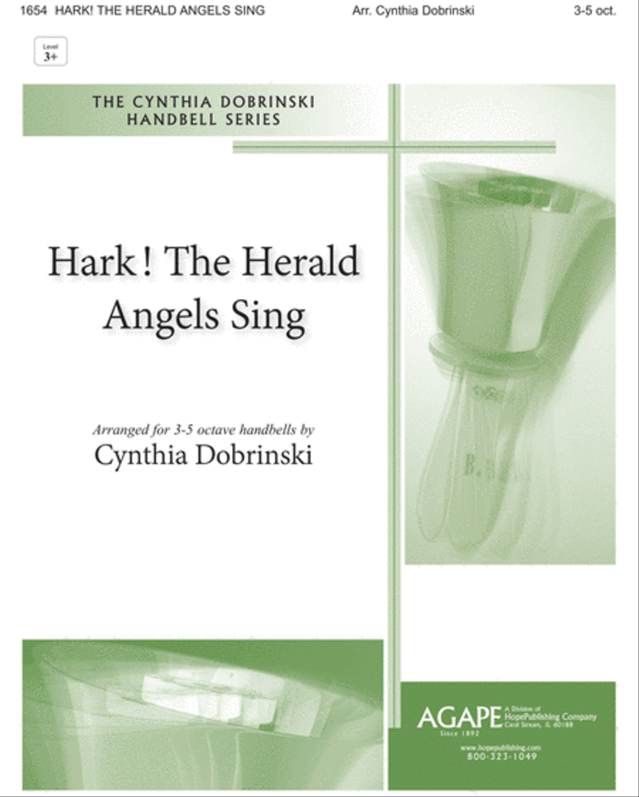 Hark! the Herald Angels Sing by Cynthia Dobrinski 5-Octaves - Sheet Music