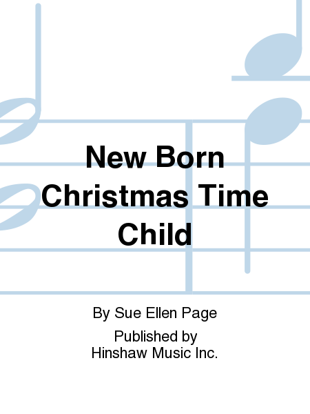 New Born Christmas Time Child
