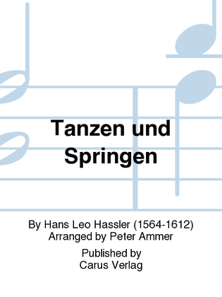 Tanzen und Springen