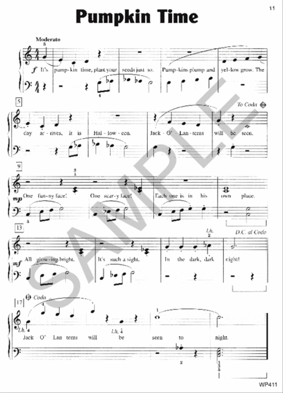 Halloween Treats - Level 1 Piano Method scores gallery preview page 2