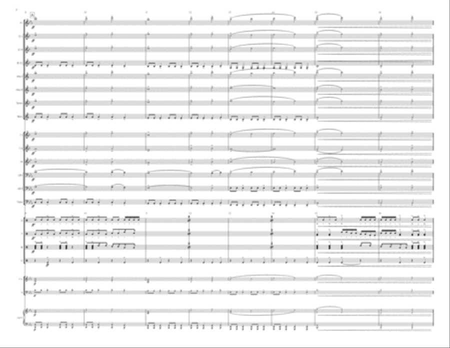 The Kids Aren't Alright Marching Band scores gallery preview page 2