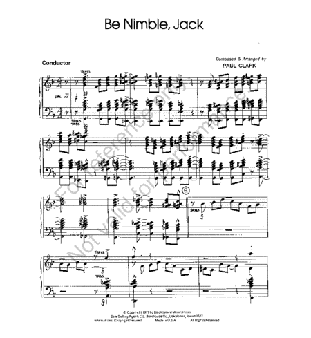 Be Nimble, Jack
