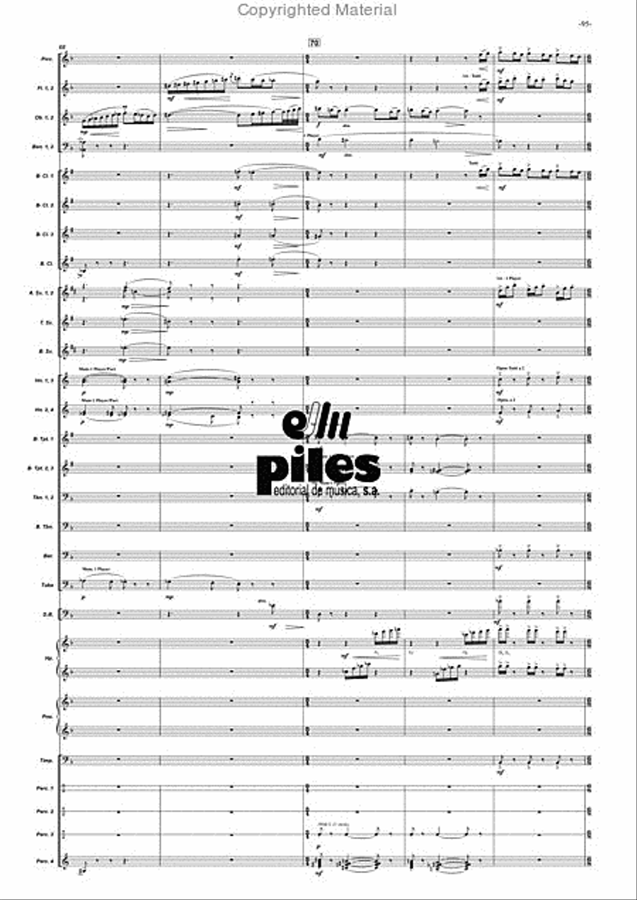 Duende Duende Concert Band scores gallery preview page 96