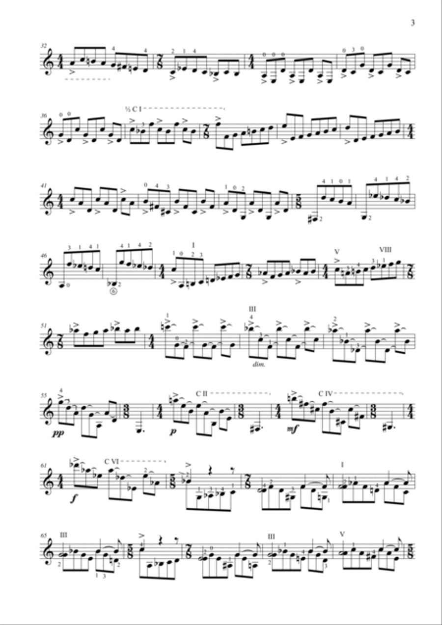 Davide Bontempo: LA NAVE DI TESEO (ES-22-003) Acoustic Guitar scores gallery preview page 4
