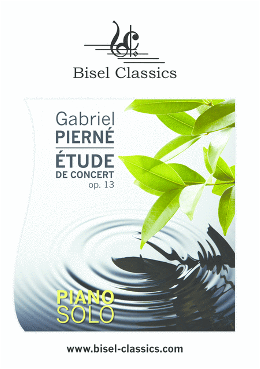 Etude de Concert, Op. 13 Etude de Concert, Op. 13 Piano Method scores gallery preview page 1