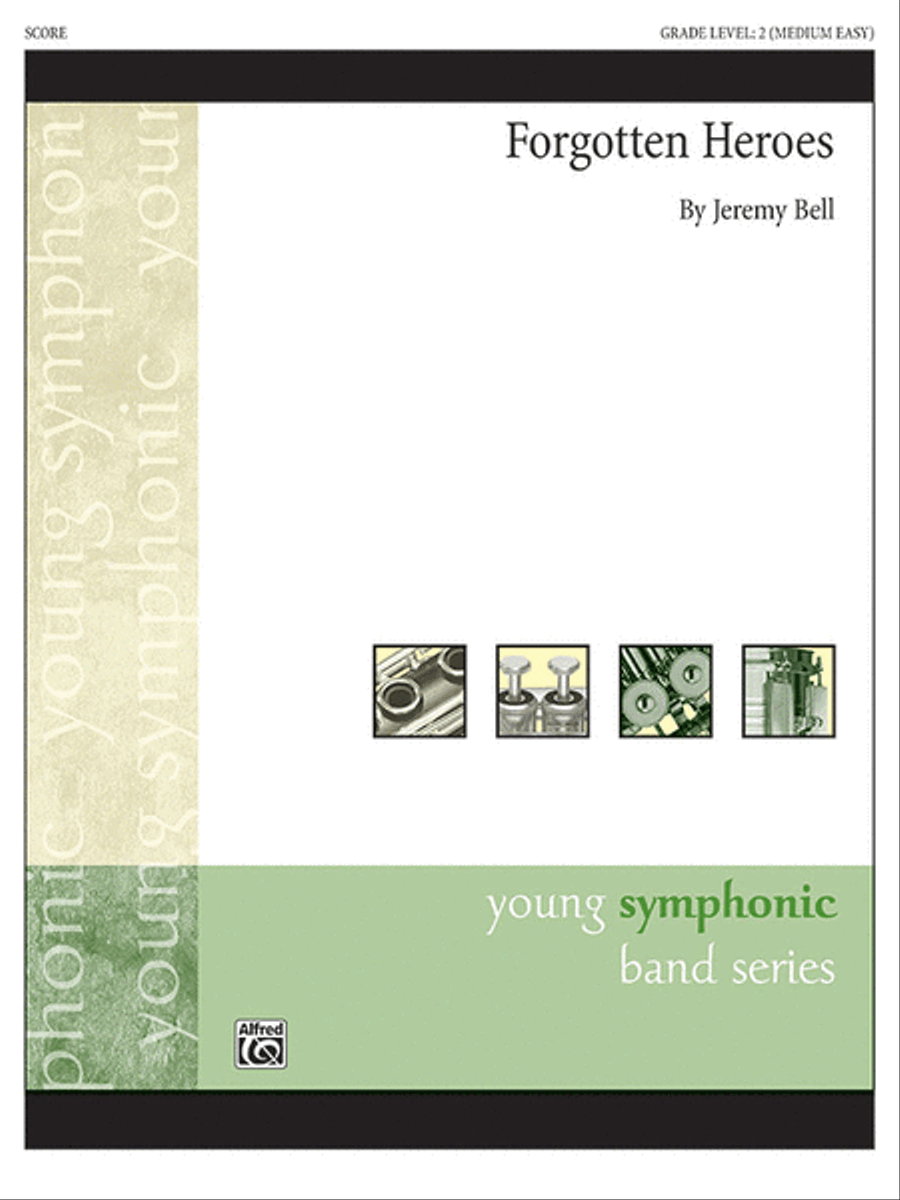 Forgotten Heroes Concert Band scores gallery preview page 1
