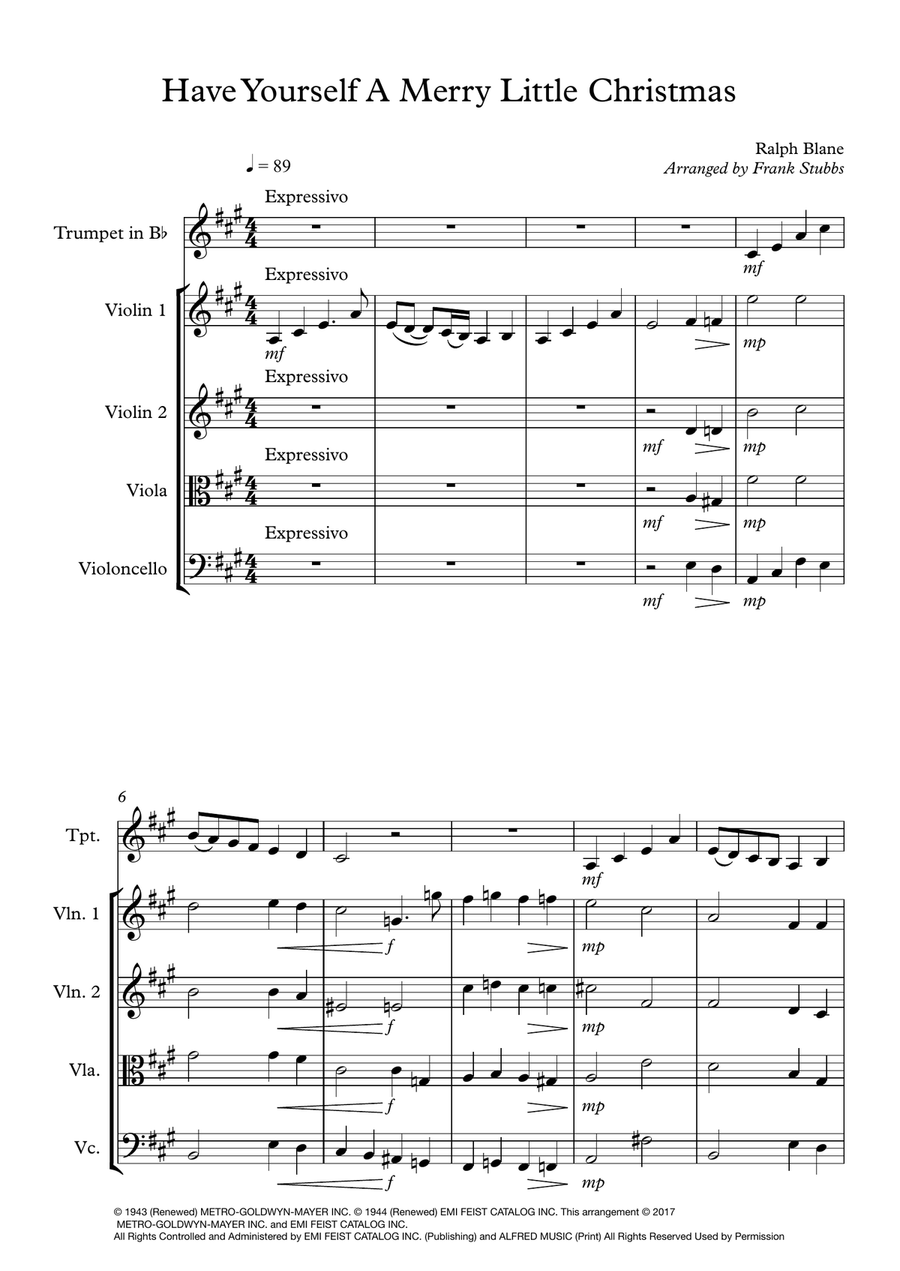 Have Yourself A Merry Little Christmas