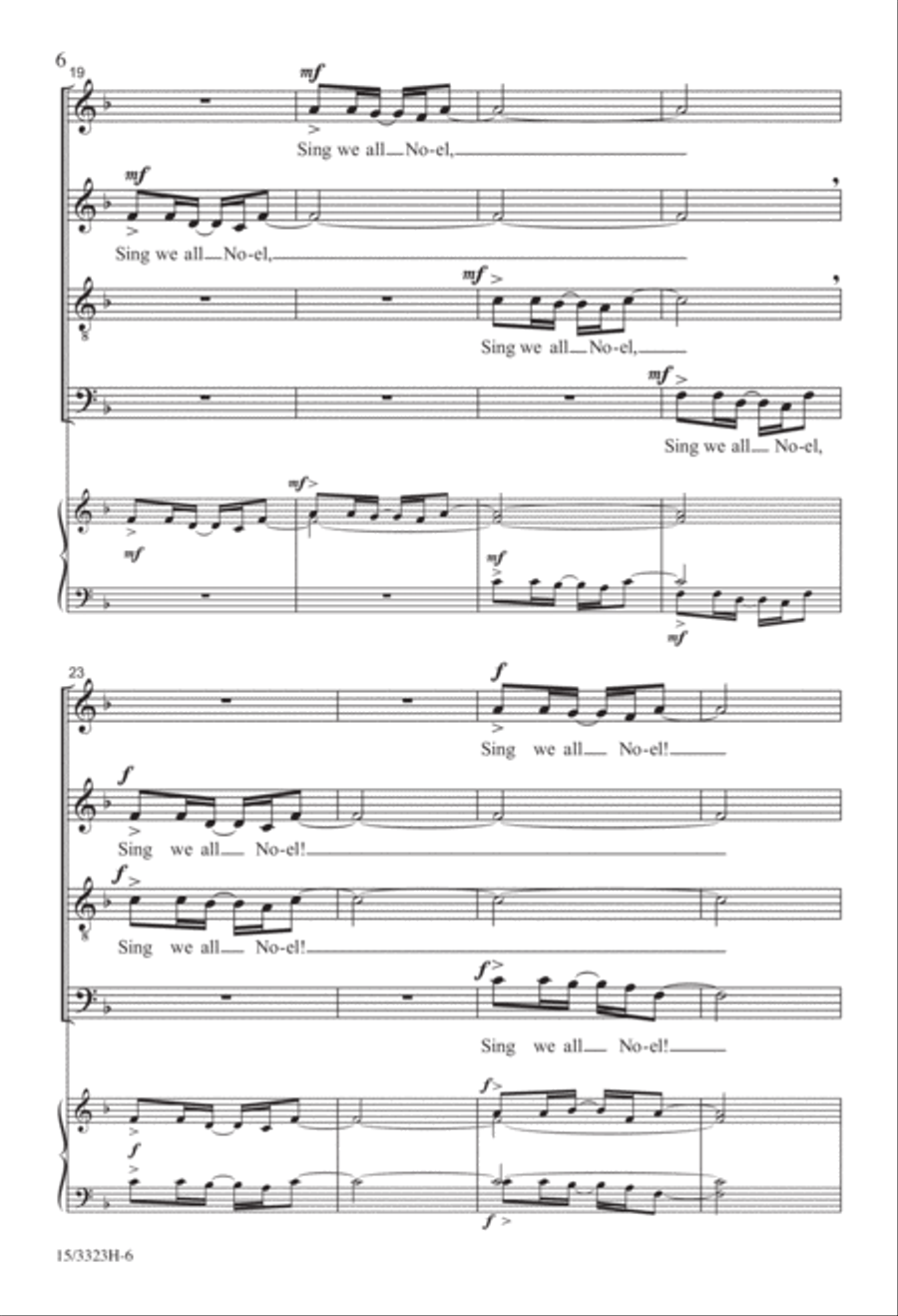 African Noel African Noel 4-Part scores gallery preview page 5