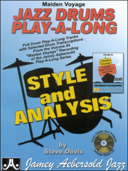 Maiden Voyage Drum Styles And Analysis Book/CD