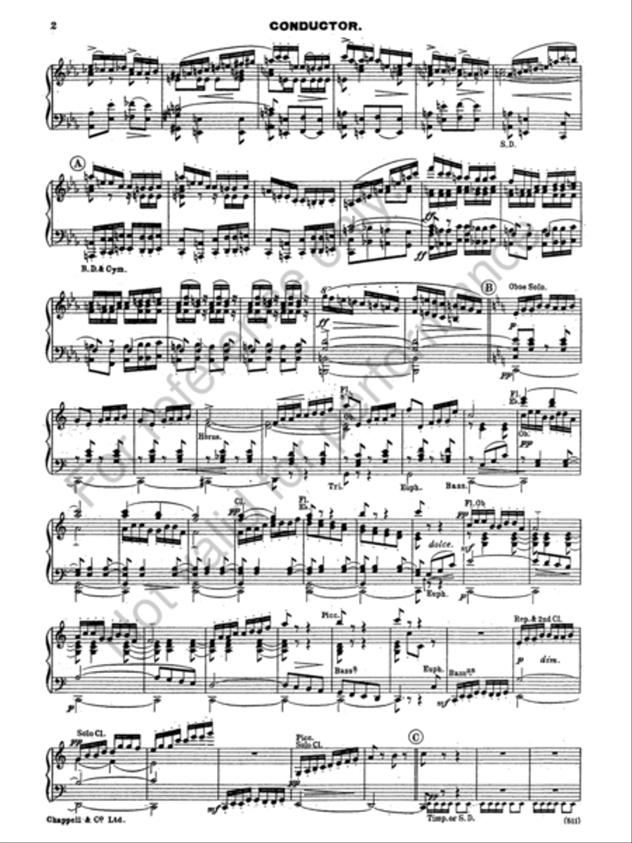 Africaine Concert Band scores gallery preview page 4