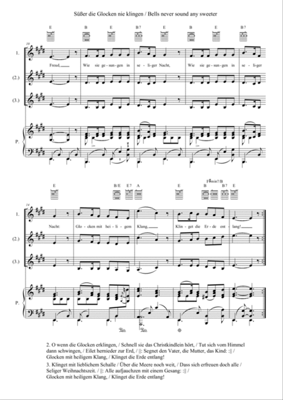 Bells Never Sound Any Sweeter Voice scores gallery preview page 2