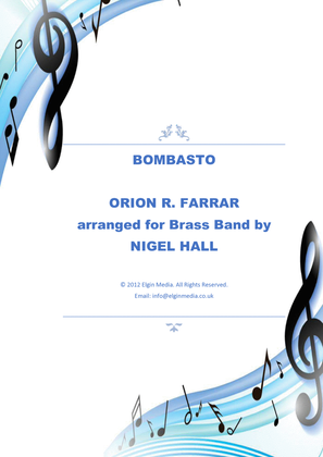 Book cover for Bombasto - Brass Band March