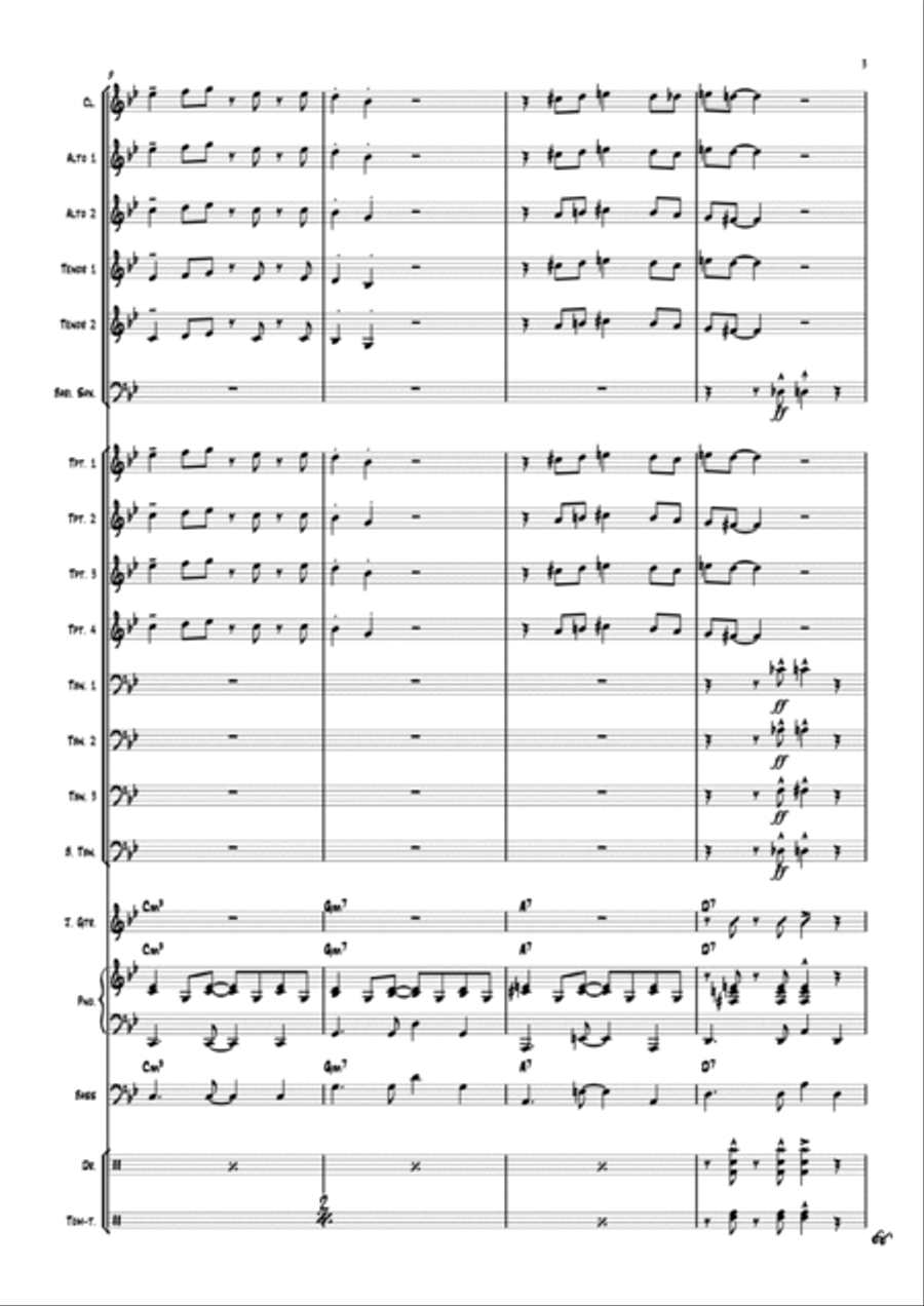 Sal Tico Jazz Ensemble scores gallery preview page 4