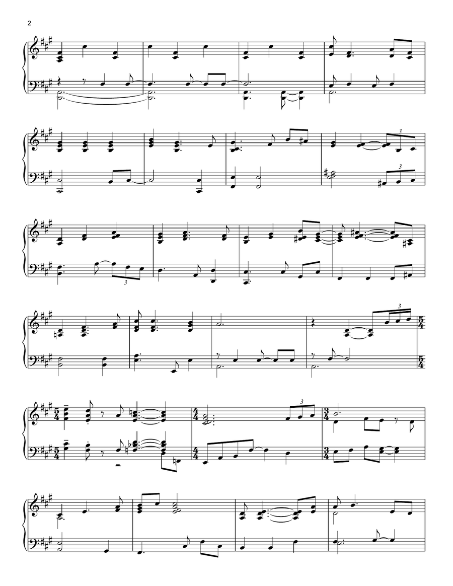 The Rainbow Connection Piano Solo scores gallery preview page 2