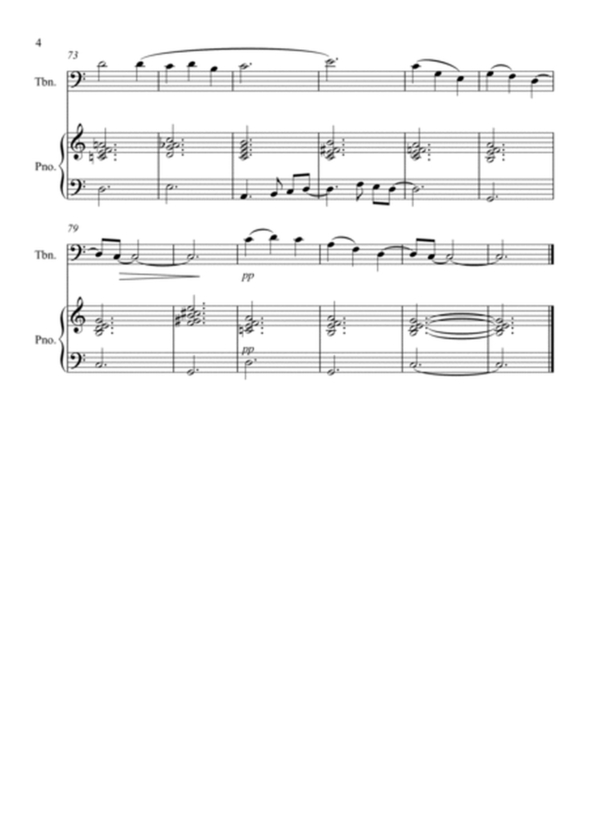 Silent Night for Trombone and Piano image number null