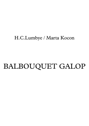 Book cover for H. C. Lumbye Galop