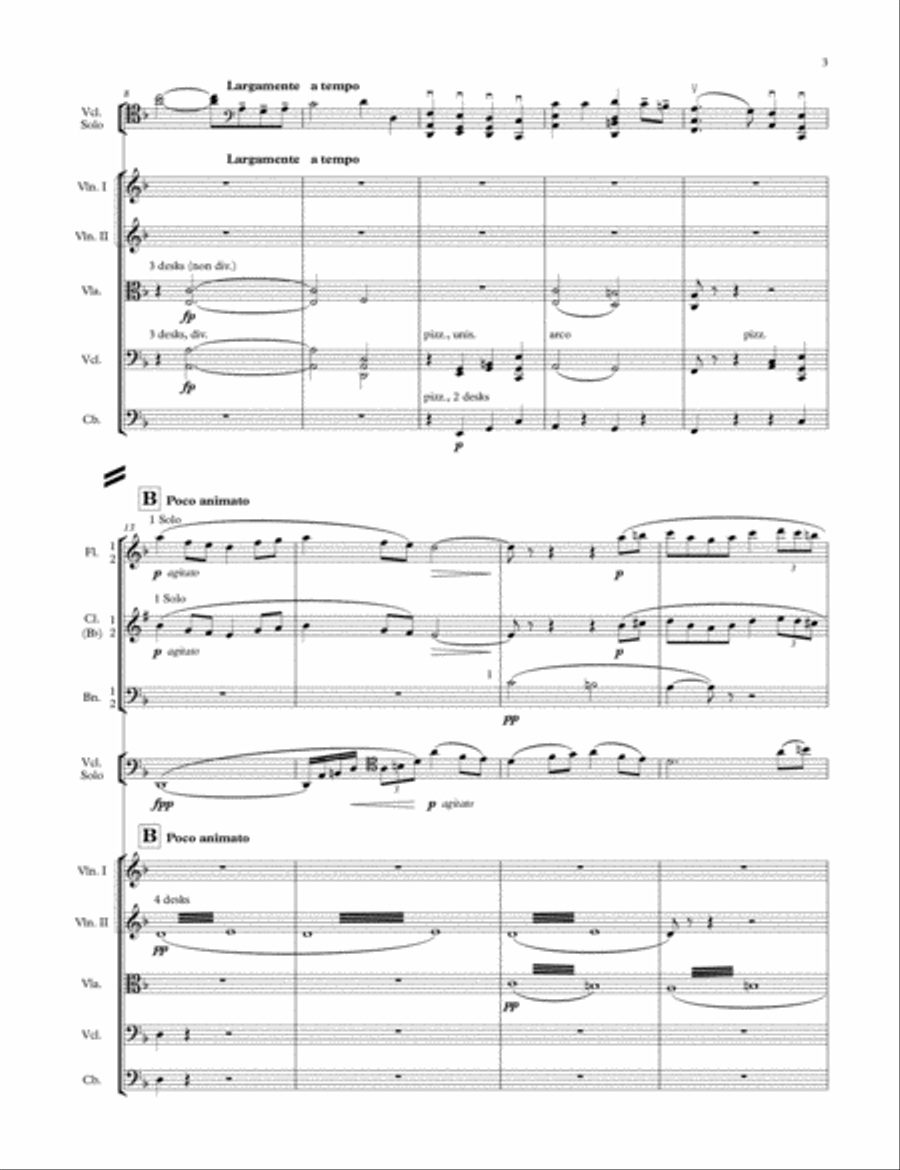 Fantasia on Sussex Folk Tunes Chamber Orchestra scores gallery preview page 4