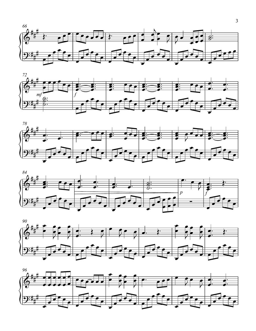 Perfect Easy Piano scores gallery preview page 3