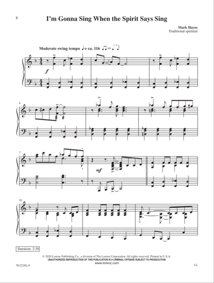 Perfect Postludes Piano Solo scores gallery preview page 4