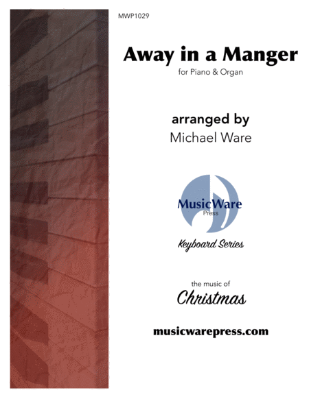 Away in a Manger (piano organ duet) image number null